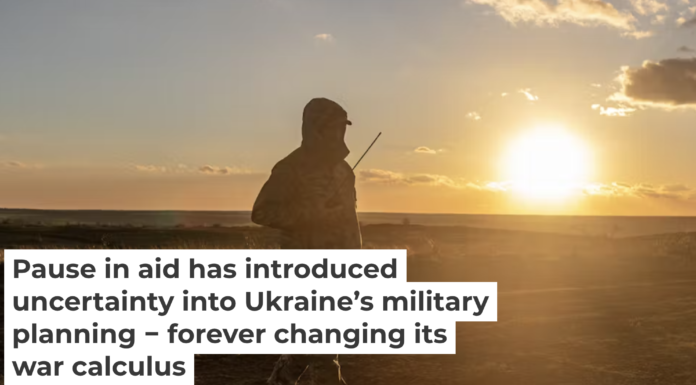 Is the Sun setting on Ukraine’s offensive capabilities? Diego Herrera Carcedo/Anadolu via Getty Images